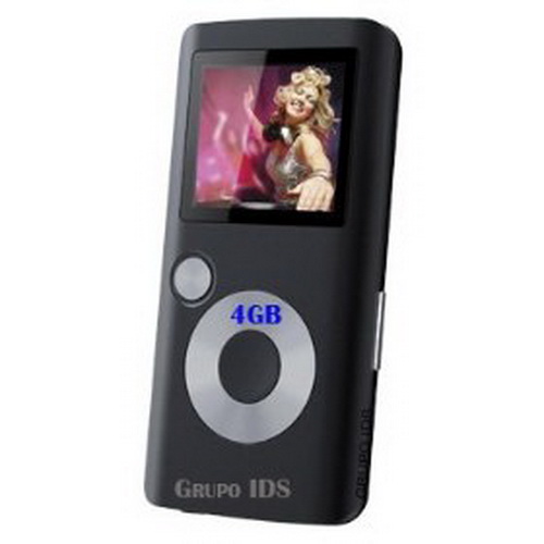 MP4 TIPO IPOD NANO 4GB HN6 ROJO