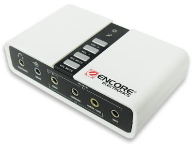 AUDIO BOX ENCORE ENMAB-8CM 7.1 CANALES USB