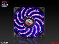 ENERMAX FN TB VEGAS DUO 12CM BL/RD CS FAN BLUE RED LED   60c1440p