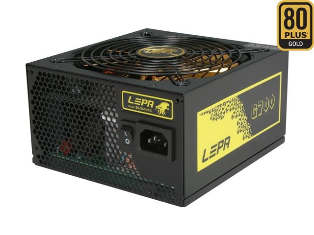 ENERMAX PW LEPA 700W 80+G Ci7 APFC SATA MODULAR RET    6c64p