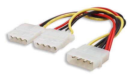 CABLE ALIM. INT Y 20CM, 2*5.25H