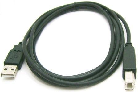 CABLE USB V2.0 A-B 3.0M NEGRO