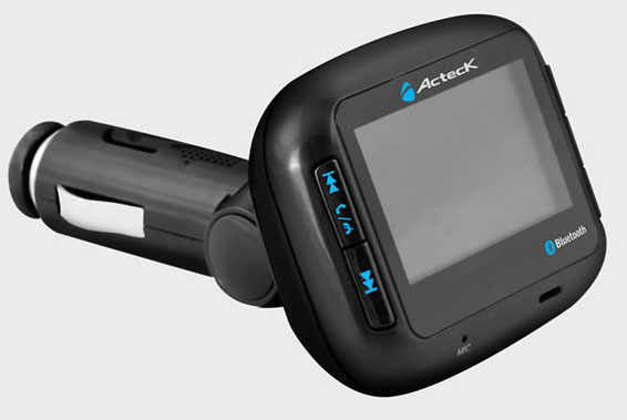 TRANSMISOR T700 ACTECK FM BLUETOOTH TRANSBIT BLACK