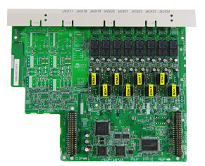 TARJETA PANASONIC DE 8 EXTENSIONES UNILINEA, SERIE KX-TES824