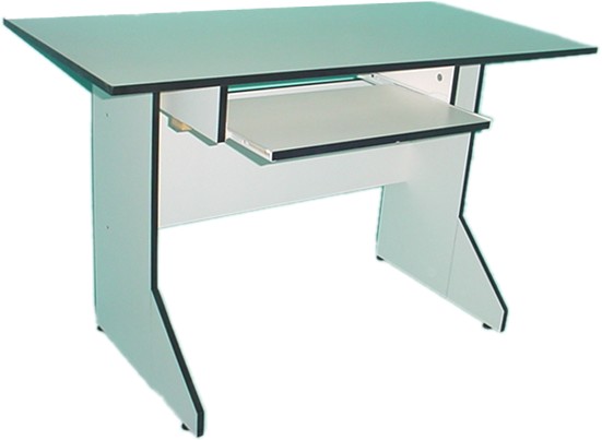 Mesa Computadora c/P.Tec Blanca 80X60