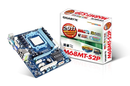 TARJETA MADRE GIGABYTE GA-M68MT-S2P 2xDDR3 PCIE SOC AM3 Caja