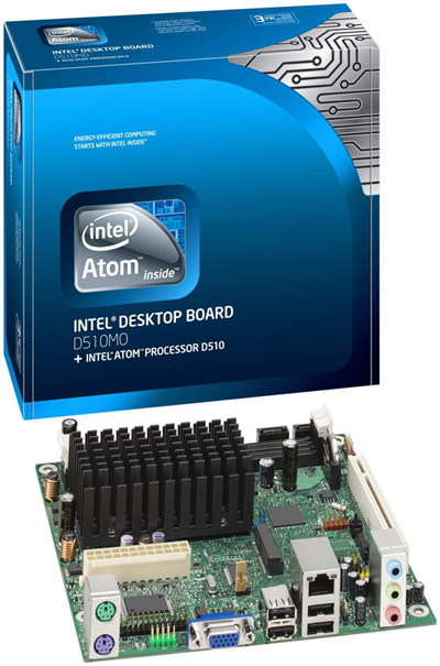 TARJETA MADRE INTEL BLKD510MO - Include Atom D510 DDR2 Granel