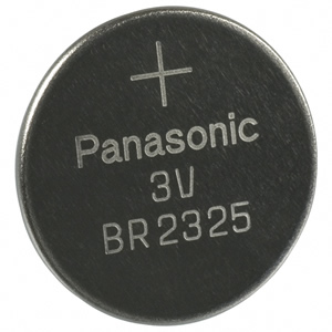 Panasonic BR2325 Lithium 3V Coin Cell Battery CR2325 (paq 5 piezas)