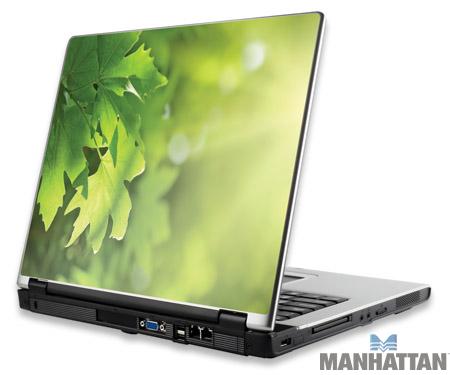 SKIN NOTEBOOK 17 - HOJAS