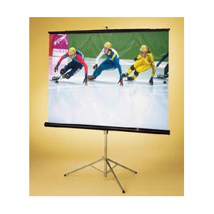 PANTALLA CONSUL DRAPER TRIPIE 1.77 X 1.77m CAJA CUADRADA