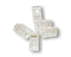 CONECTOR RJ-45 CAT5 *** BOLSA CON 100 PIEZAS ***