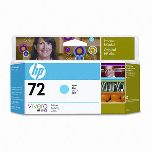 TINTA (72) CIAN P/DESIGNJET T610, T1100, T1100PS, 130ML