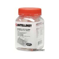PLUG RJ45 CAT 6 UTP MULTIFILAR 100 PZAS