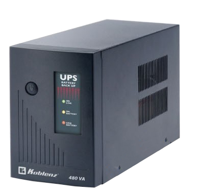 NO BREAK KOBLENZ 480VA, 15 MIN DE RESPALDO, 2 CONTACTOS CON RESPALDO Y 2 CONTACTOS CON SUPRESOR DE PICOS, PUERTO USB