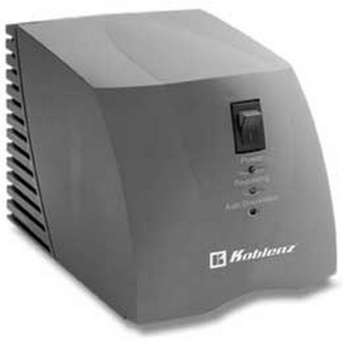 REGULADOR KOBLENZ DE 1500VA, SUPRESOR DE PICOS DE ALTO Y BAJO VOLTAJE, 6 CONTACTOS,SISTEMA DE DESCONEXION AUTOMATICA