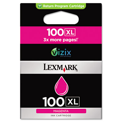TINTA LEXMARK MAGENTA (100XL) PARA S305,S405,S505,S605