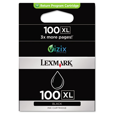 TINTA LEXMARK NEGRA (100XL) PARA S305,S405,S505,S605
