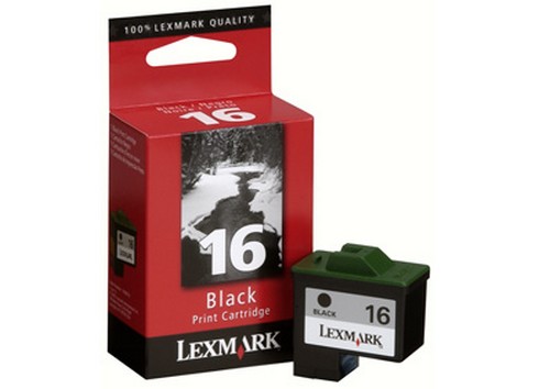 TINTA (16) NEGRO LEXMARK P/Z13, Z23, Z33, Z6158, Z515, Z517, Z617, X1185, X1155, X2250, Z640, X1270, x1290