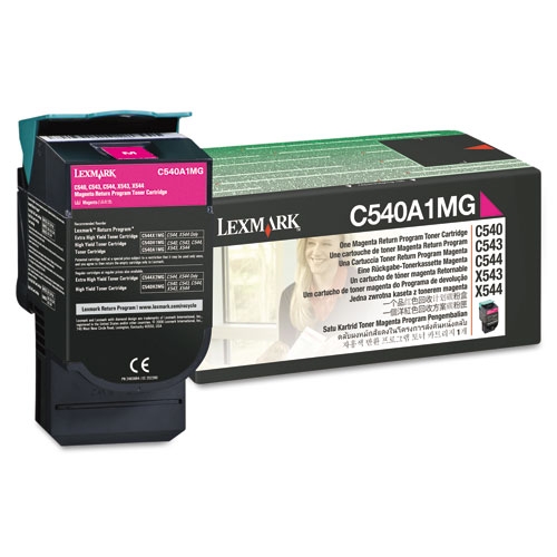 TONER MAGENTA LEXMARK PARA C540, C543, C544