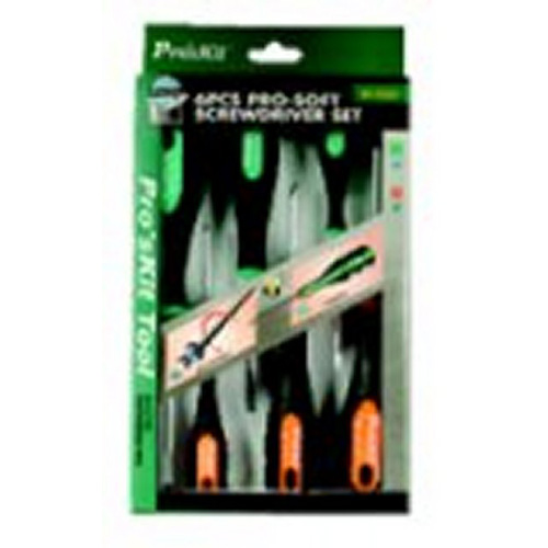 6 Pc Pro-Soft Screwdriver Set