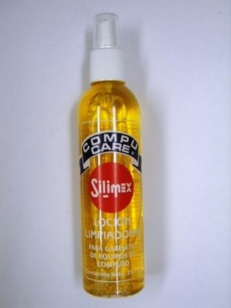 LOCION SILIMEX LIMPIADORA PARA GABINETES DE COMPUTO 250 ML
