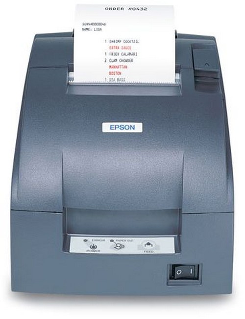 MINIPRINTER TM-U220PD-653, MATRICIAL DE TICKET, PARALELA, RECIBO, COLOR NEGRA, INCLUYE FUENTE DE PODER