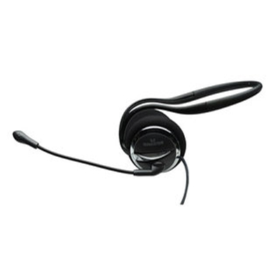AUDIFONO C/MICROFONO V4 DIADEMA NUCA NEGRA