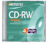 Memorex - CD-RW - 700 MB ( 80 minutos ) 4x