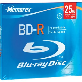 Memorex - BD-R - 25 GB 4x