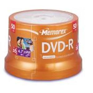 MEMOREX DVD+R 16X 50 PIEZAS