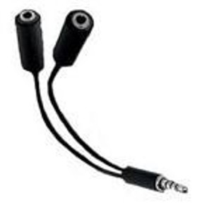 Klip Xtreme KMA-002 - Separador de auriculares - mini-conexión telefónica estéreo 3,5 mm (H)