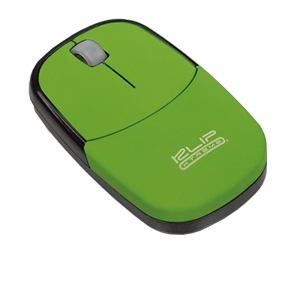 Klip X Mouse Optical Slim w/Nano Dongle Wireless Green