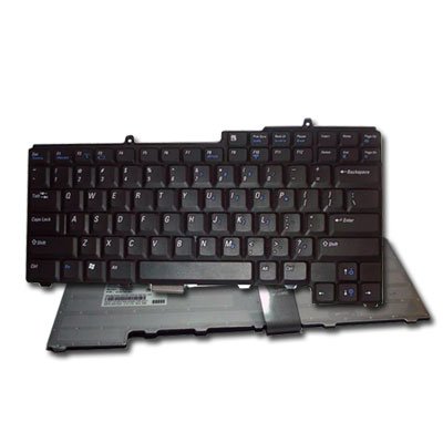KEYBOARD DELL INSPIRON 1501,6400,9400, 630M MOUSE BLACK ENGLISH