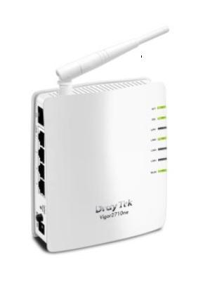DRAYTEK VIGOR2710NE- MODEM ADSL/ROUTER/4 PUERTOS LAN/FIREWALL/ BOTON WPS