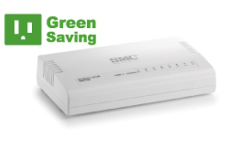 SMC SMCFS8- 8 Port 10/100 Unmanaged Switch (RoHS)