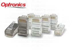 PLUG RJ45 CATEGORÍA 5e 1000 ciclos 8 pines