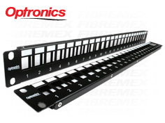 PATCH PANEL MULTIMEDIOS COMPATIBLE CON MÓDULOS DE FIBRA