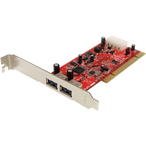 2 Port PCI SuperSpeed USB 3.0 Card Adapter
