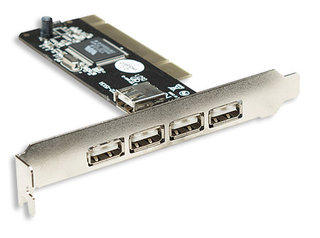 TARJETA USB PCI 4 PUERTOS +1