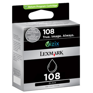 TINTA (108) NEGRA LEXMARK REND STANDARD PARA S308, S408, S508, S608