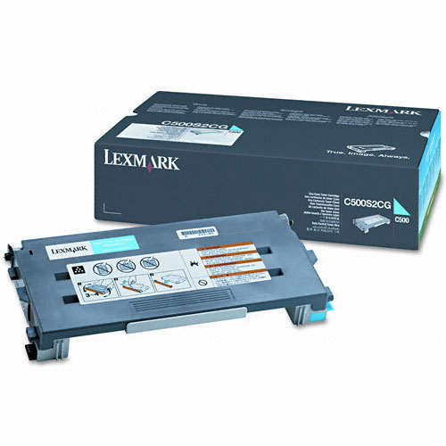 TONER CYAN LEXMARK PARA LASER COLOR C500 **SP**