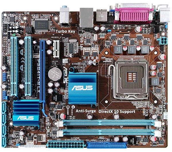 MOTHER BOARD ASUS P5G41T-M LX G41 C2Q 775 DDR3 PTO PARALELO VGA PCIE SATA UATX