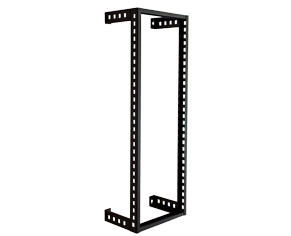 RACK DE PARED DE ACERO 19\" X 10 U.R. X 12.5\" COLOR NEGRO.