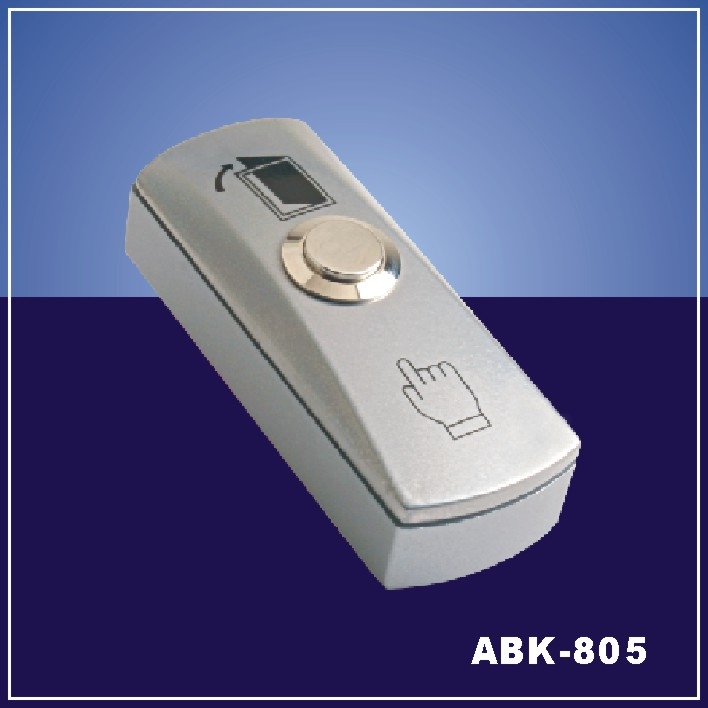ZK RB04(ABK805)- BOTON LIBERADOR DE PUERTA DE ALUMINIO CON C