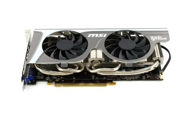 MSI N560GTX-TI Twin Frozr II / OC GeForce GTX 560 Ti (Fermi) de 1 GB de 256-bit GDDR5 PCI Express 2.0 x16 HDCP Listo SLI Tarjeta de vídeo