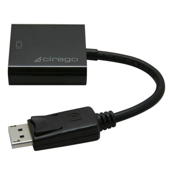 Cirago DisplayPort a DVI Single Link activo DisplayPort a DVI Adapter DPA1021 interfaz