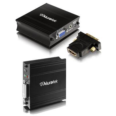 Aluratek VGA a HDMI 1080p de la tarjeta gráfica w / Audio AVH100F VGA a HDMI Interface