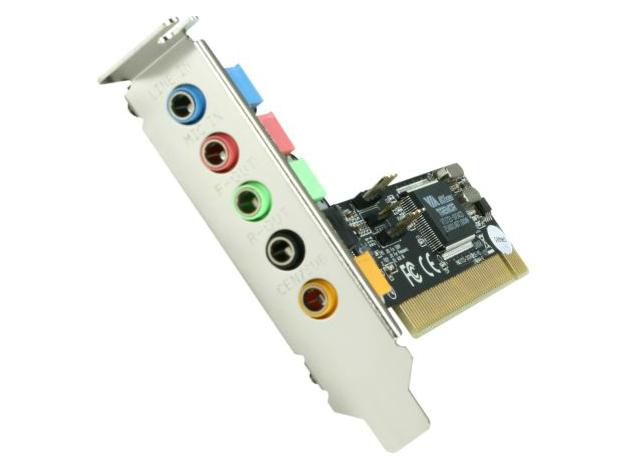 StarTech PCISOUND5LP 5 canales de sonido PCI de bajo perfil adaptador de tarjeta - 24 Bits
