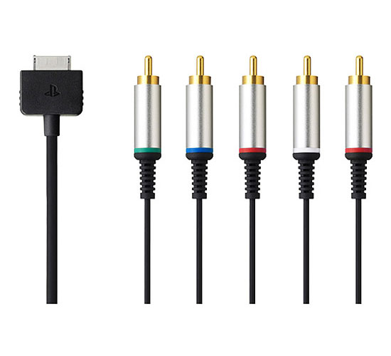 Sony PSP cable AV por componentes (PSP-GO, PSP N1000)