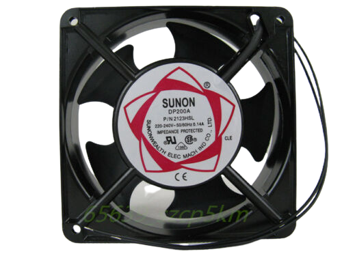 Sunon Fan DP200A 2123HSL 120 x 120 x 38mm 220-240V 0.14A Axial Mains Cooling Fan